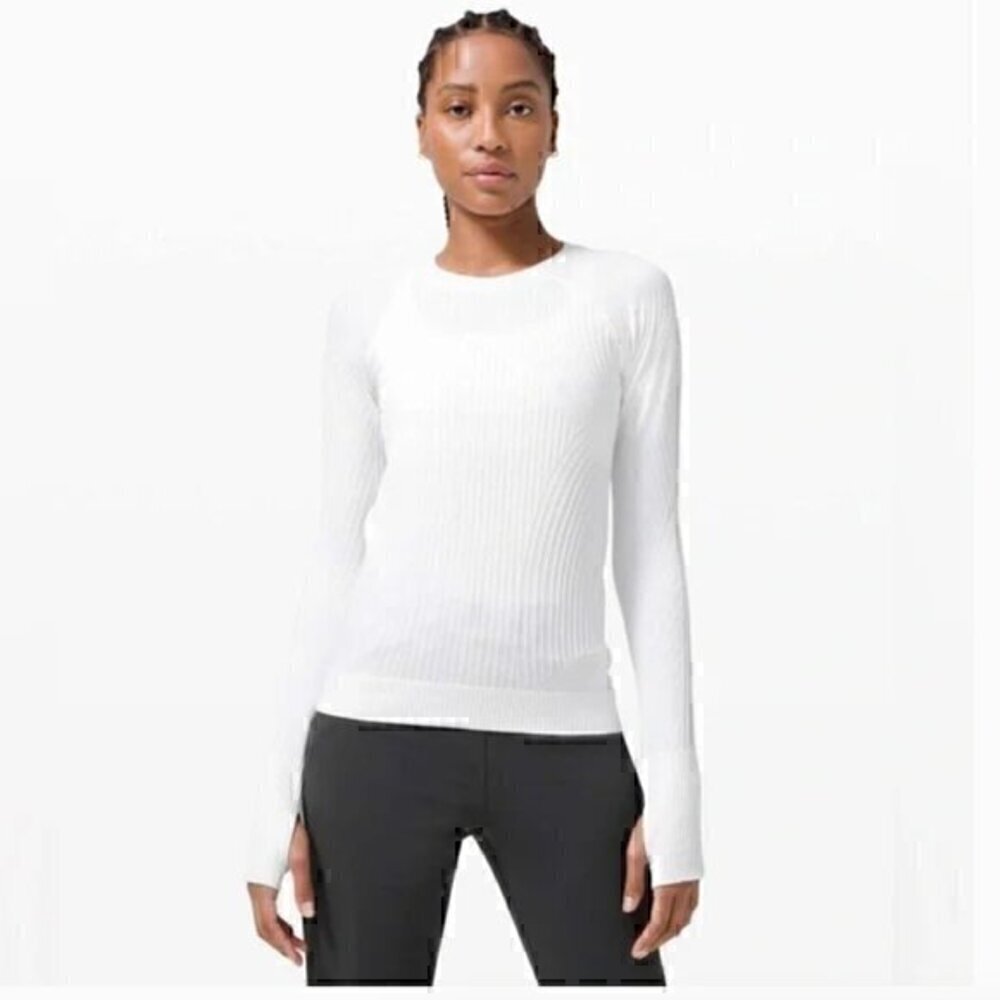 Lululemon Rest Less Pullover in White